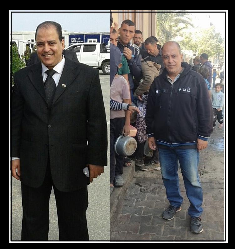 الدكتور قويدر أكاديمي فلسطيني يسخر نفسه لخدمة النازحين جنوب قطاع غزة في ظل ظروف استثنائية